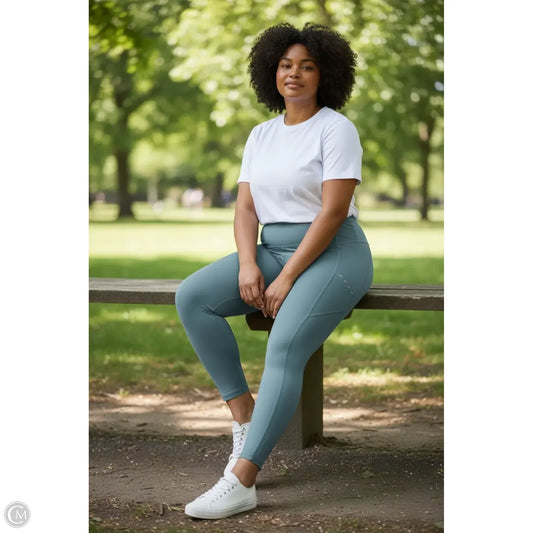 Athletic Pants By Nike In Blue, Size: Xl