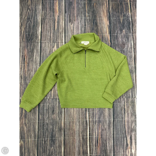 Sweatshirt Collar By Saltwater Luxe In Green, Size: S