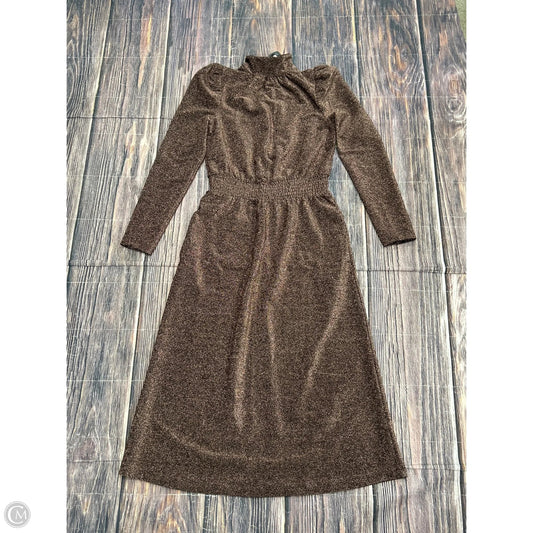 Dress Party Long By Ryegrass In Brown, Size: S