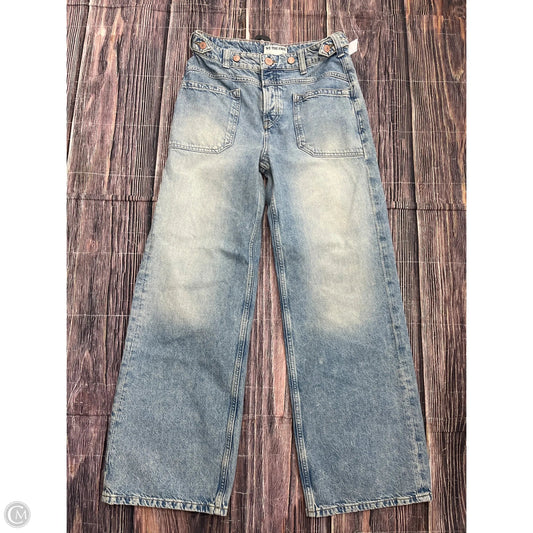 Jeans Wide Leg By We The Free In Blue Denim, Size: 2