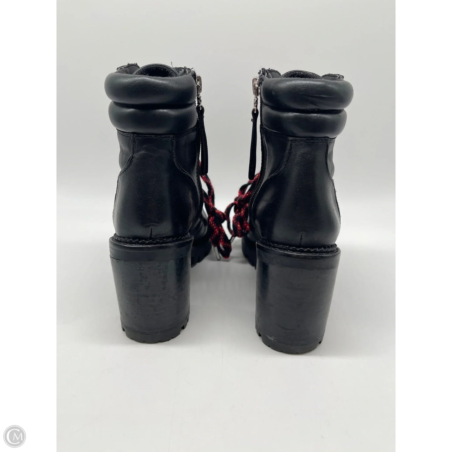 Boots Ankle Heels By Sam Edelman In Black, Size: 6.5