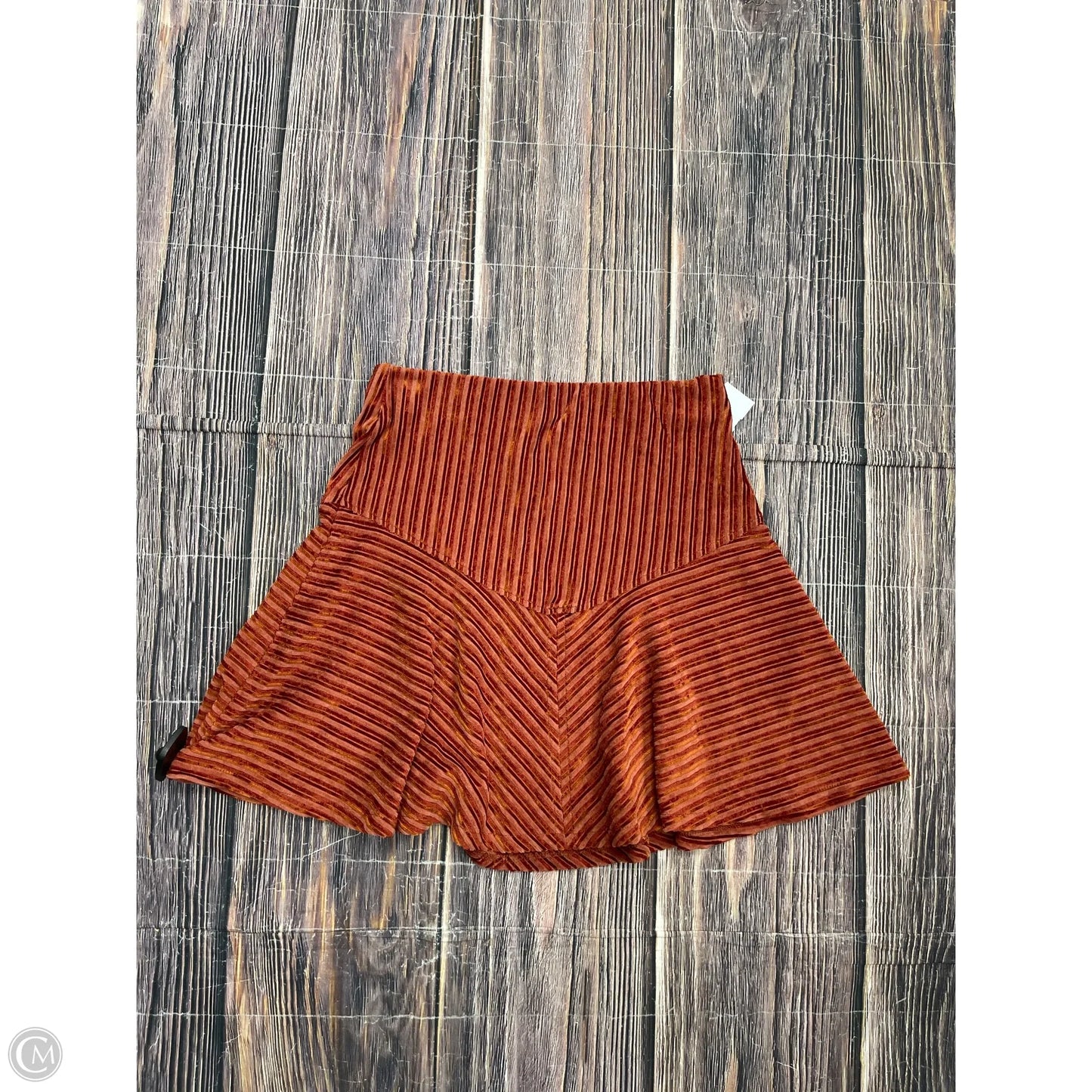 Skirt Mini & Short By Free People In Orange, Size: S