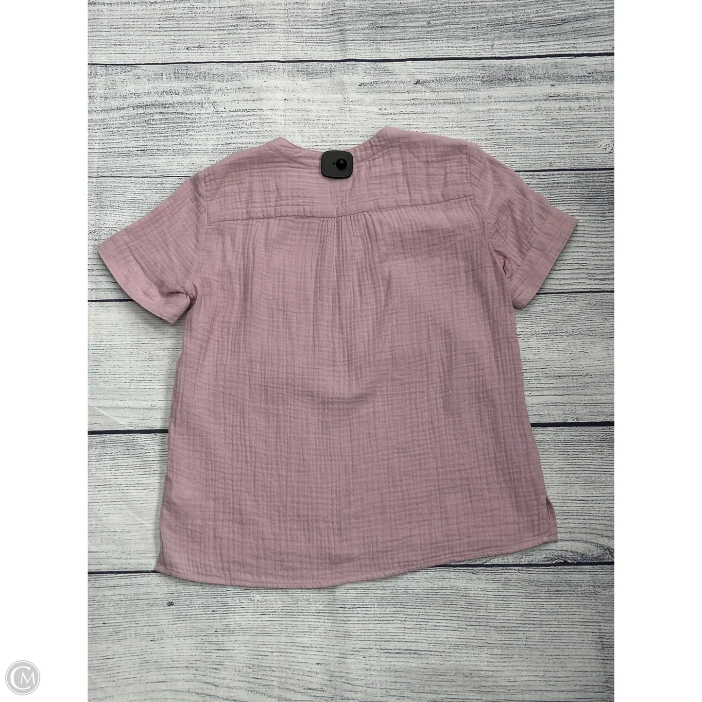 Top Short Sleeve By J. Crew In Pink, Size: Xs