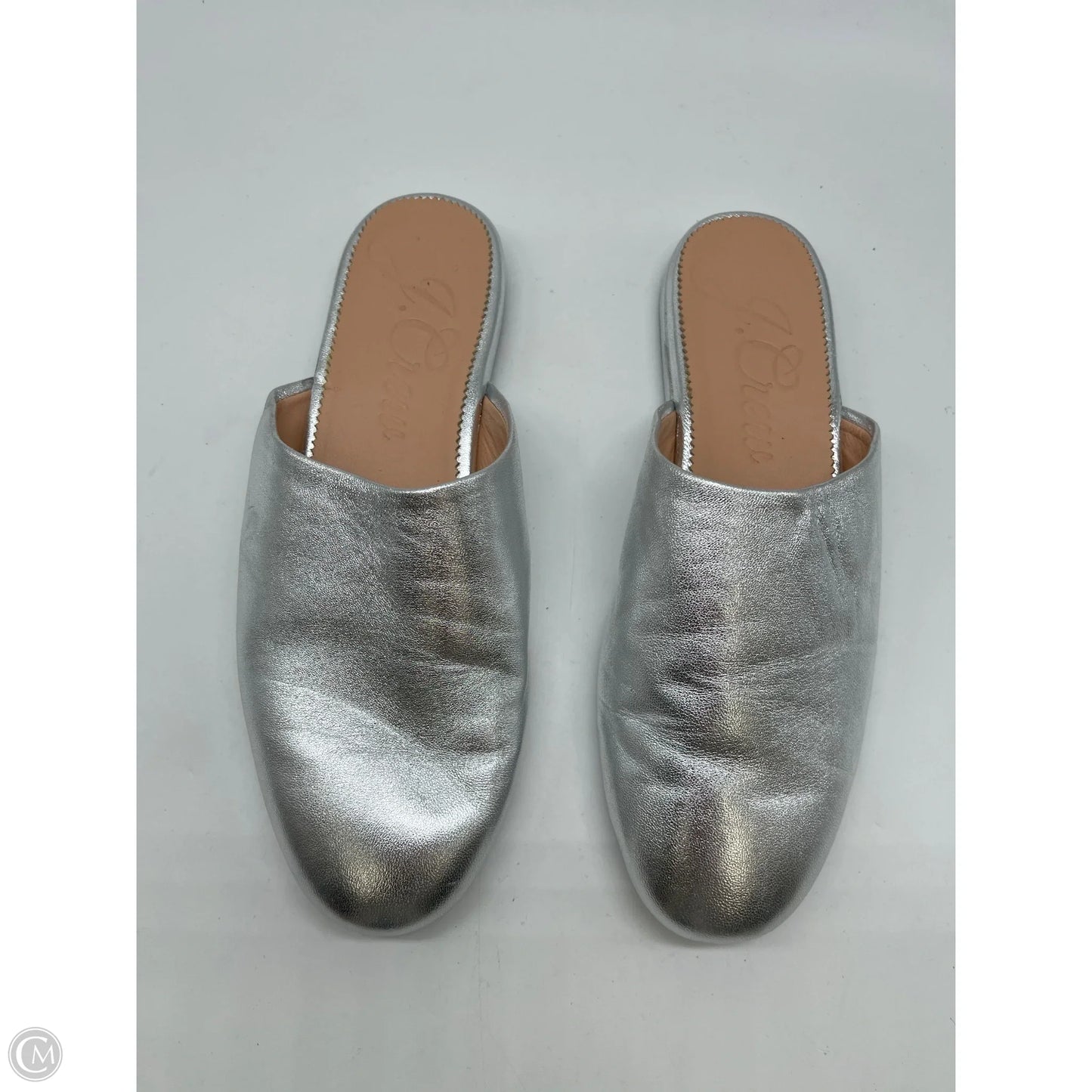 Shoes Flats By J. Crew In Silver, Size: 7