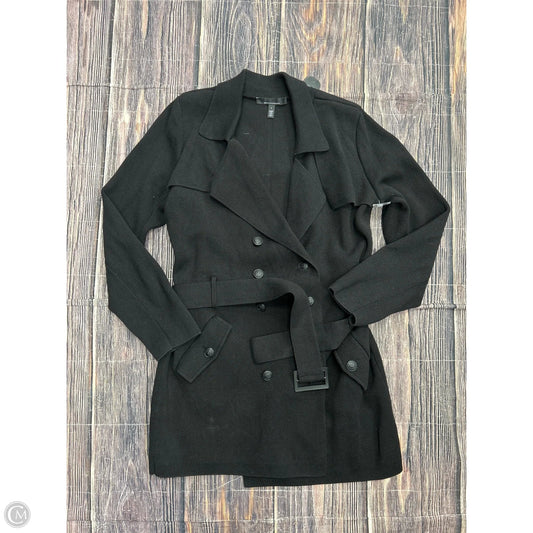 Coat Peacoat By White House Black Market In Black, Size: L