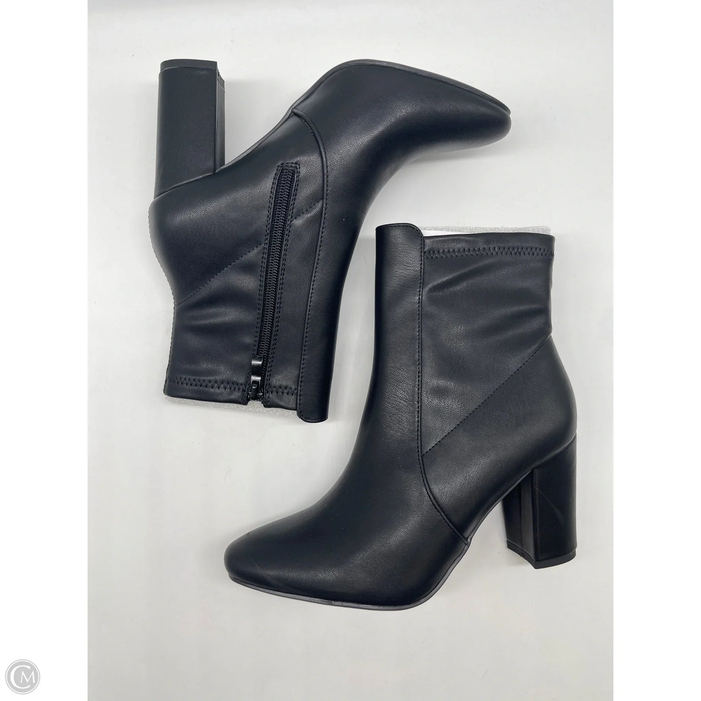 Boots Ankle Heels By Fashion Nova In Black, Size: 9