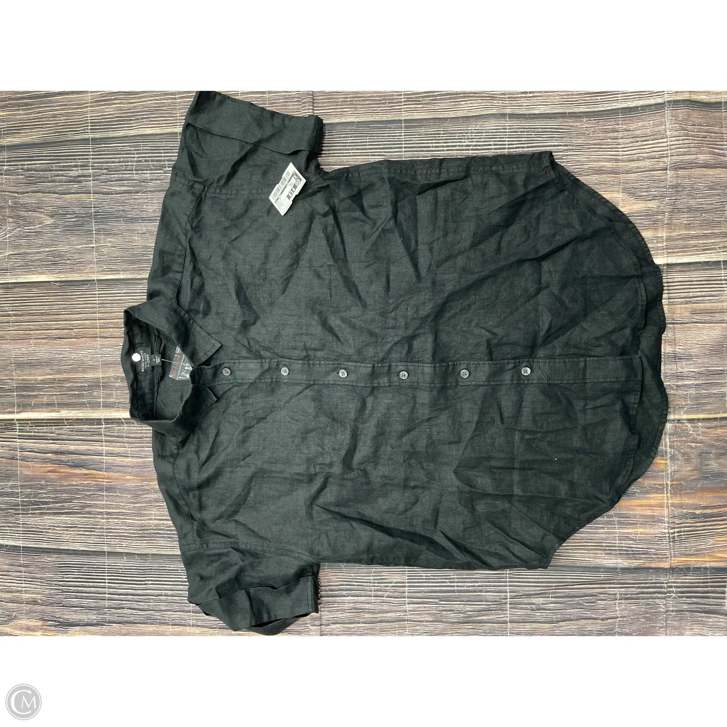 Top Short Sleeve By J. Crew In Black, Size: S