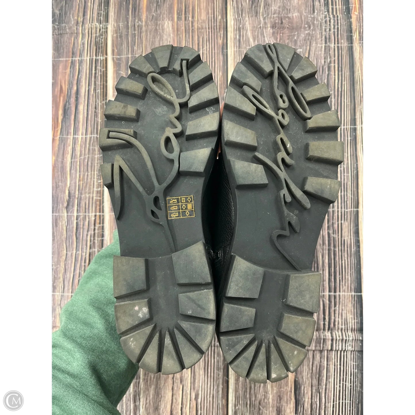 Boots Designer By Karl Lagerfeld In Black, Size: 11