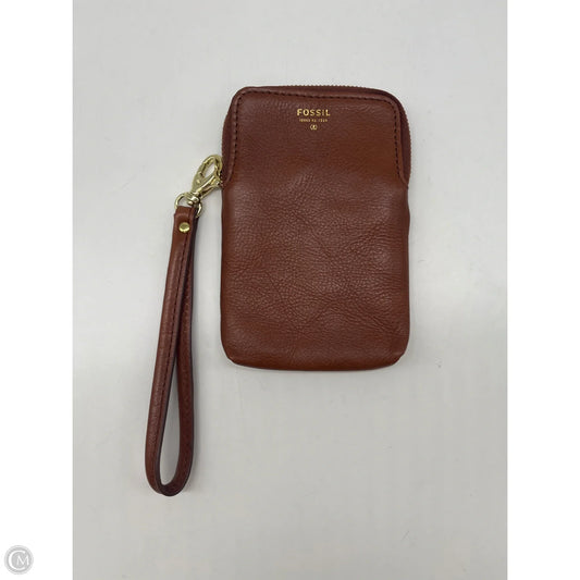 Wristlet By Fossil, Size: Small