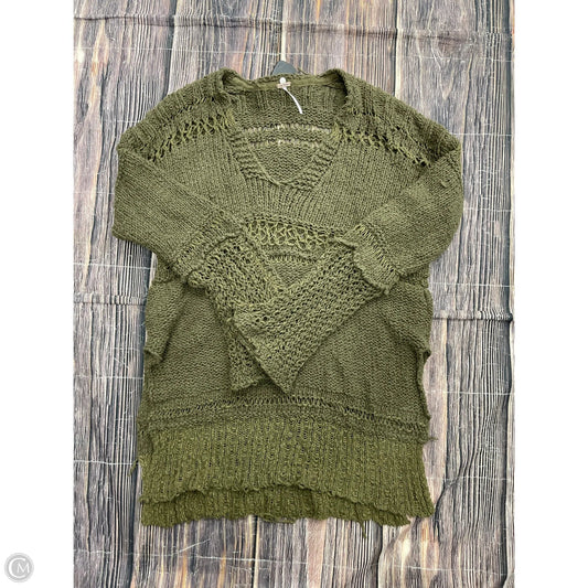 Sweater By Free People In Green, Size: M