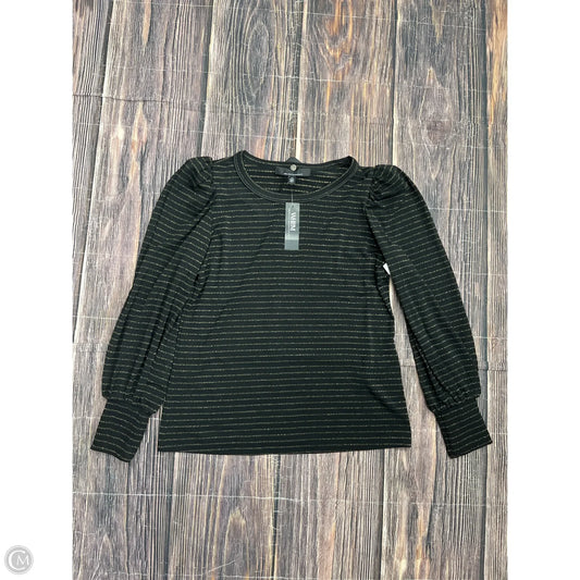 Top Long Sleeve By White House Black Market In Black, Size: Xs
