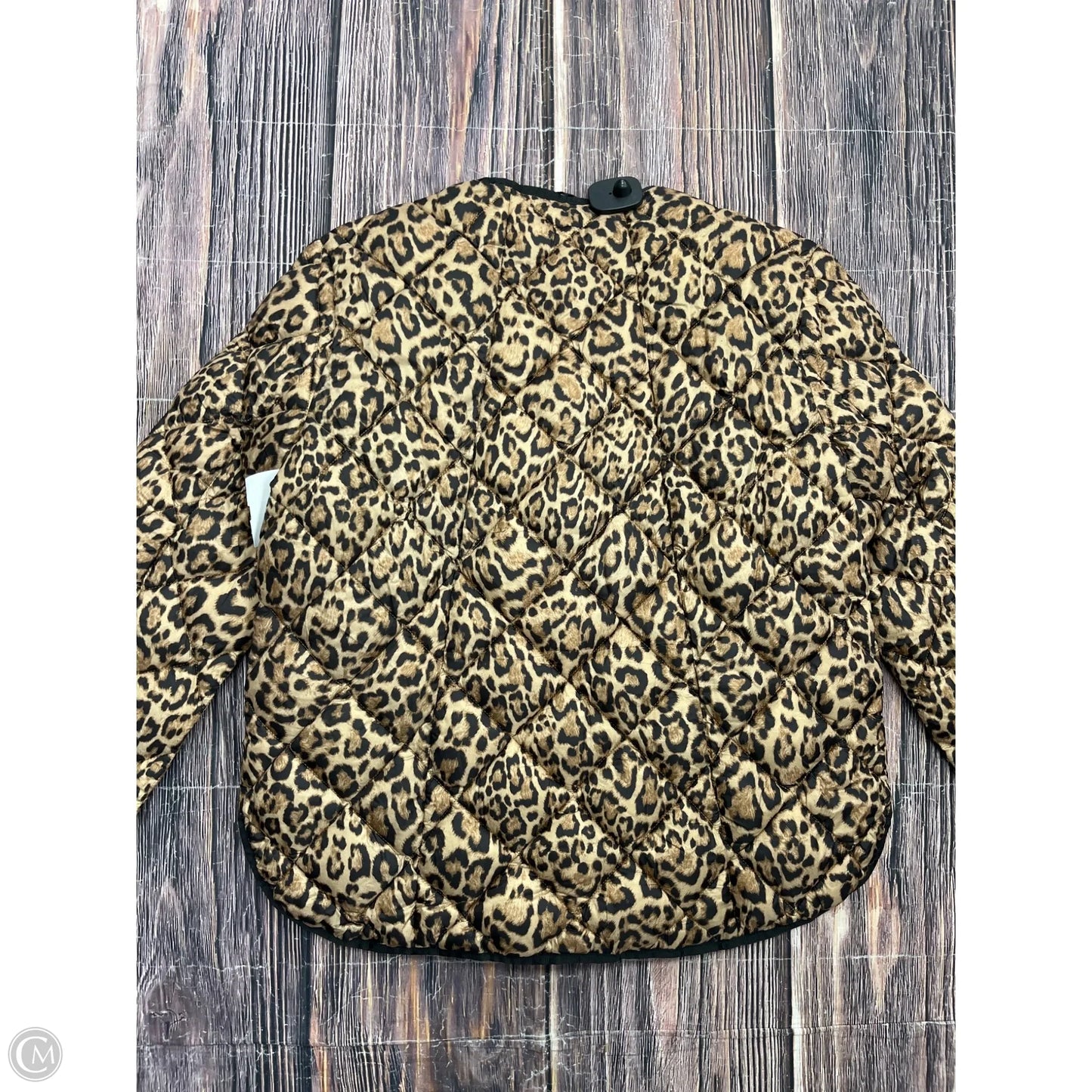 Jacket Puffer & Quilted By Michael By Michael Kors In Animal Print, Size: S