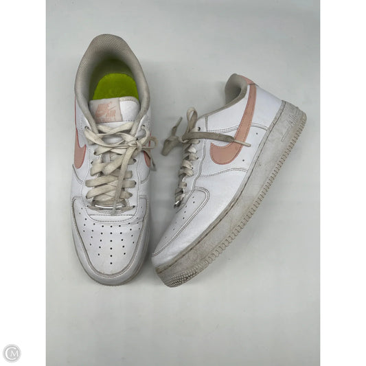 Shoes Sneakers By Nike In Pink & White, Size: 11