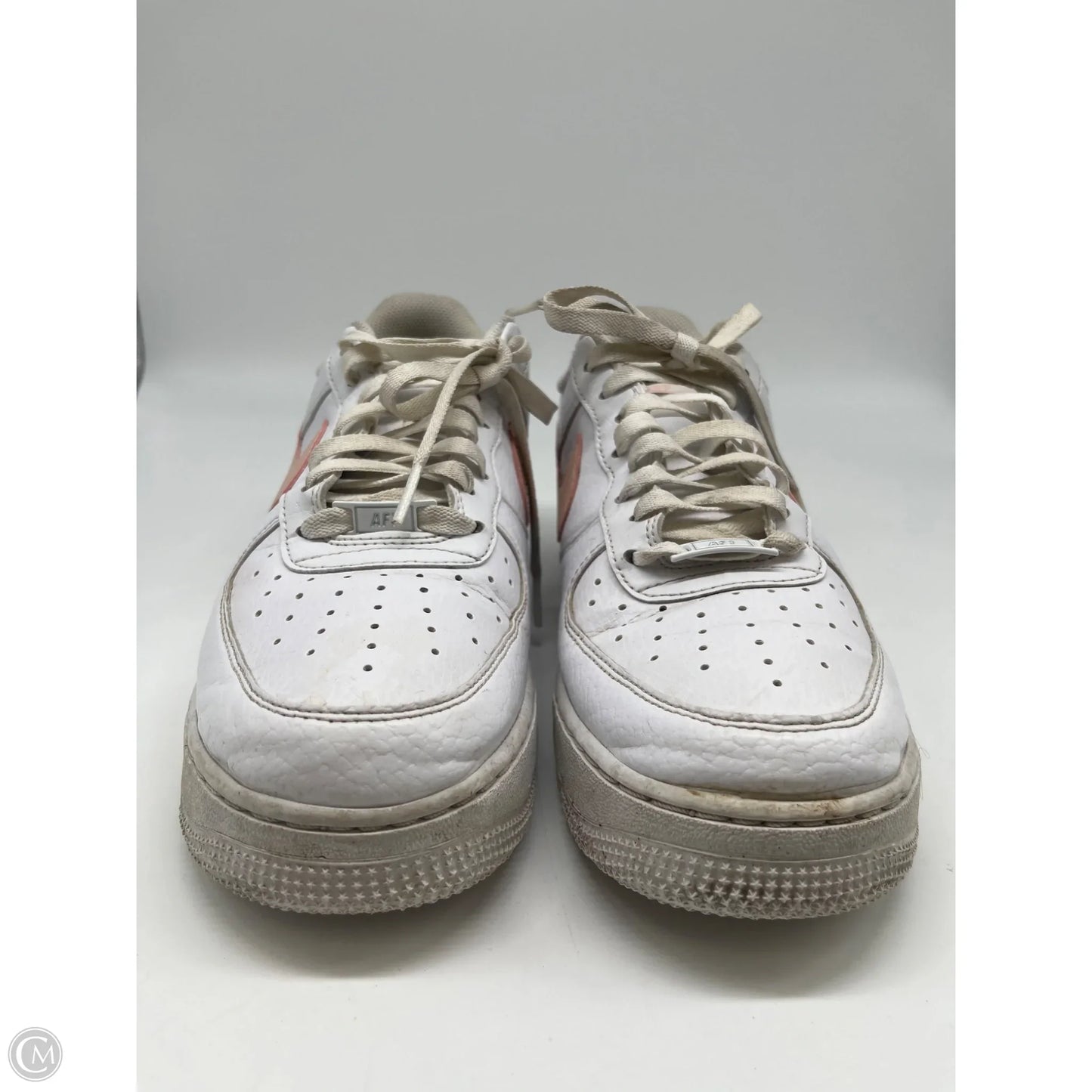 Shoes Sneakers By Nike In Pink & White, Size: 11