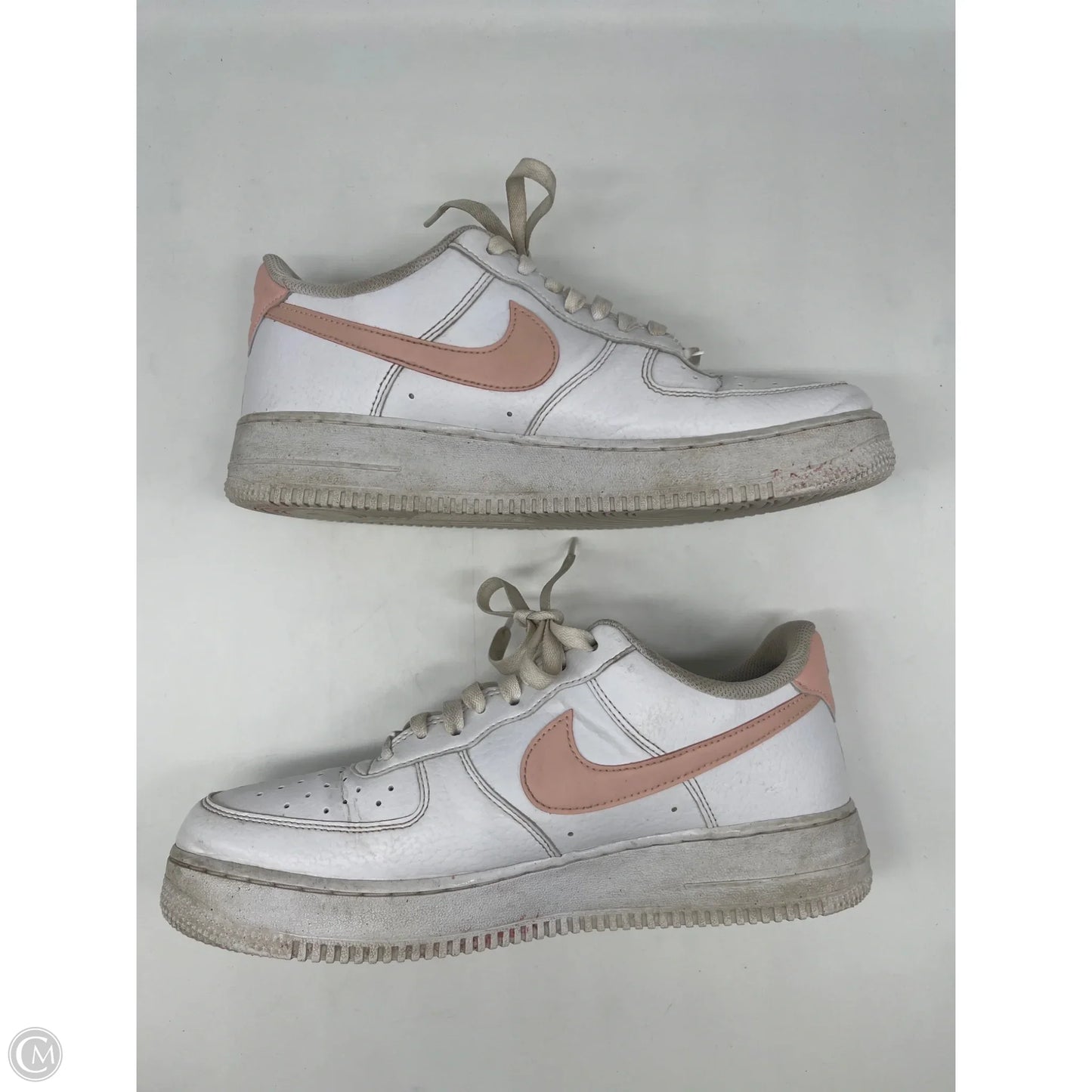 Shoes Sneakers By Nike In Pink & White, Size: 11