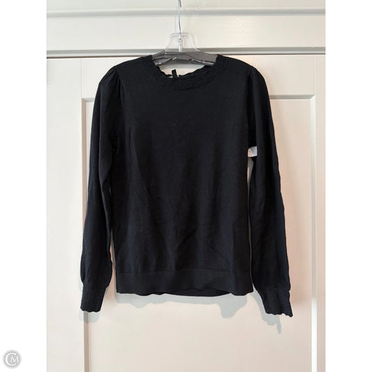 Top Long Sleeve By Talbots In Black, Size: Xs
