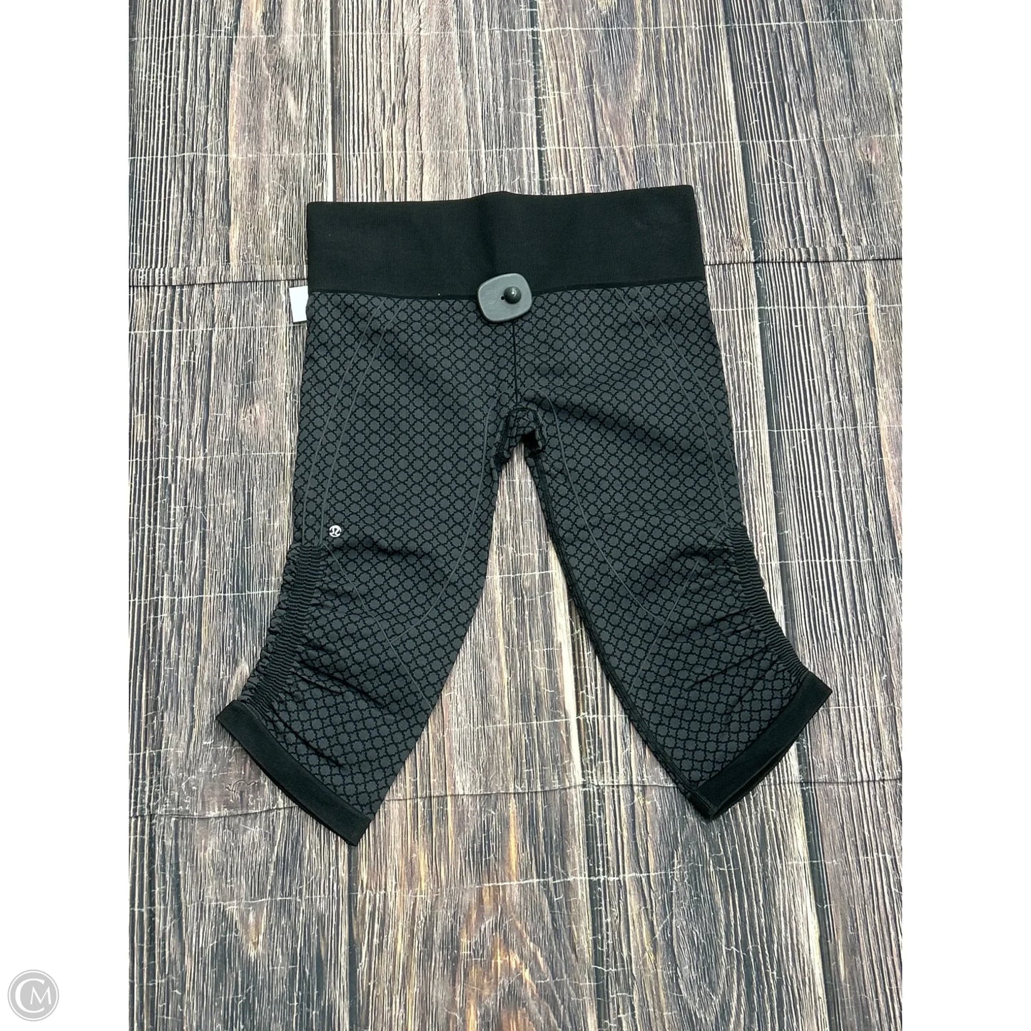 Athletic Capris By Lululemon In Black, Size: 8