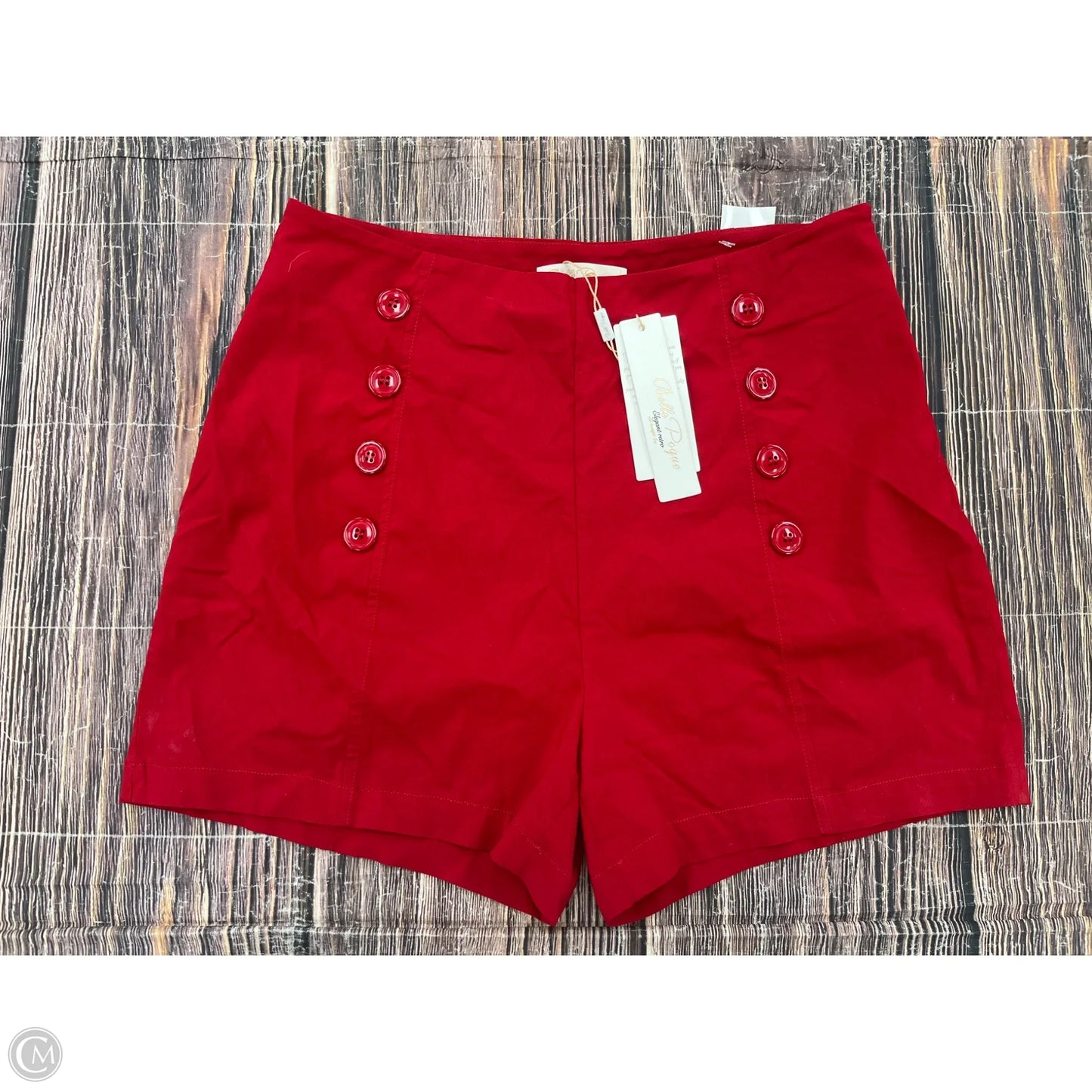 Shorts By Clothes Mentor In Red, Size: L