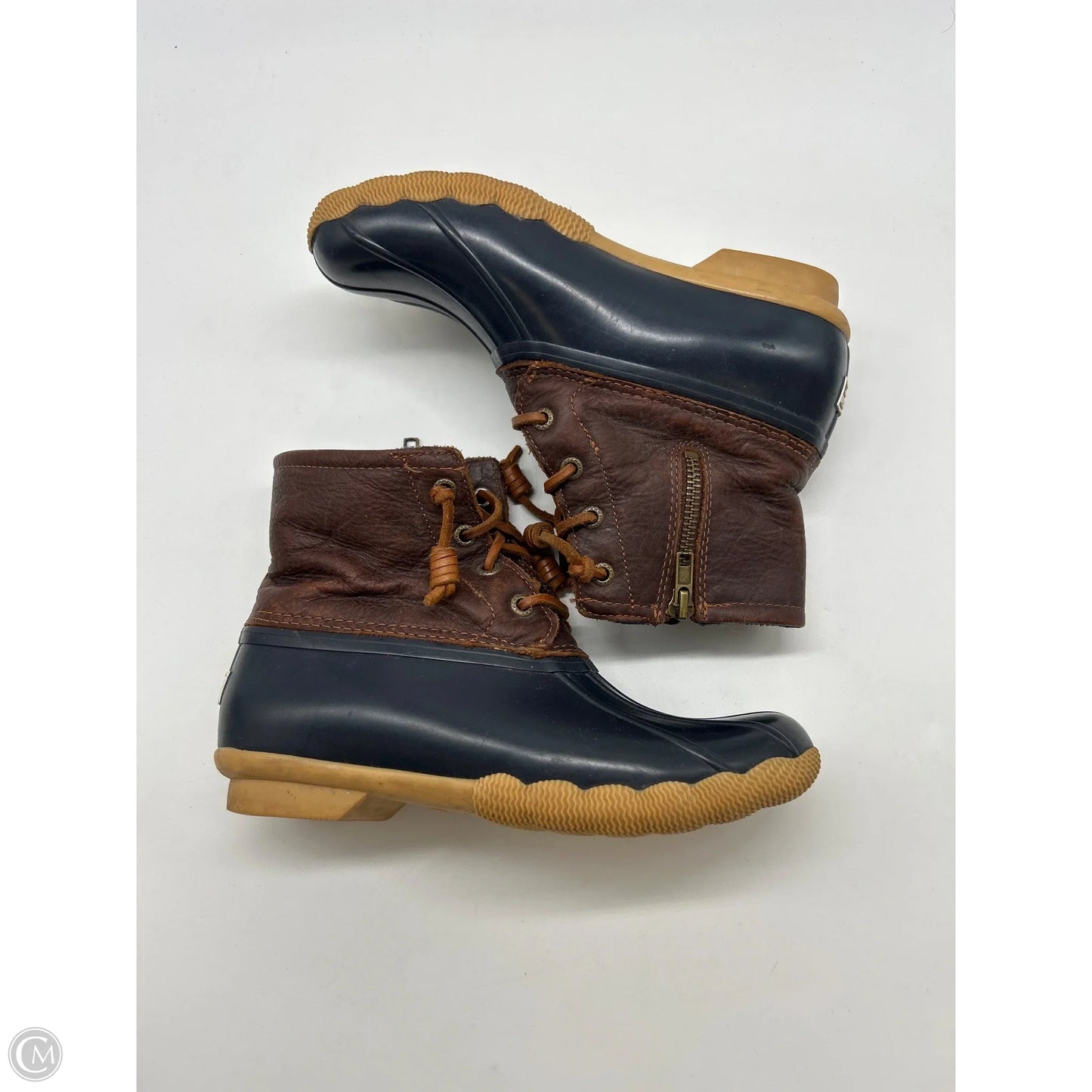 Boots Rain By Sperry In Blue, Size: 6