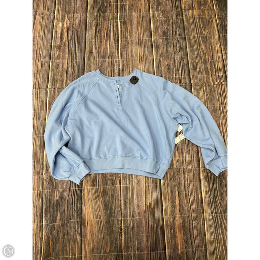 Top Long Sleeve By Old Navy In Blue, Size: Xl