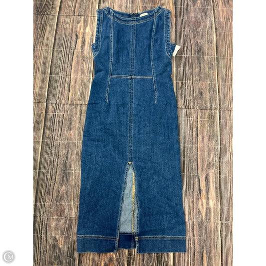 Dress Casual Maxi By Pilcro In Blue Denim, Size: S