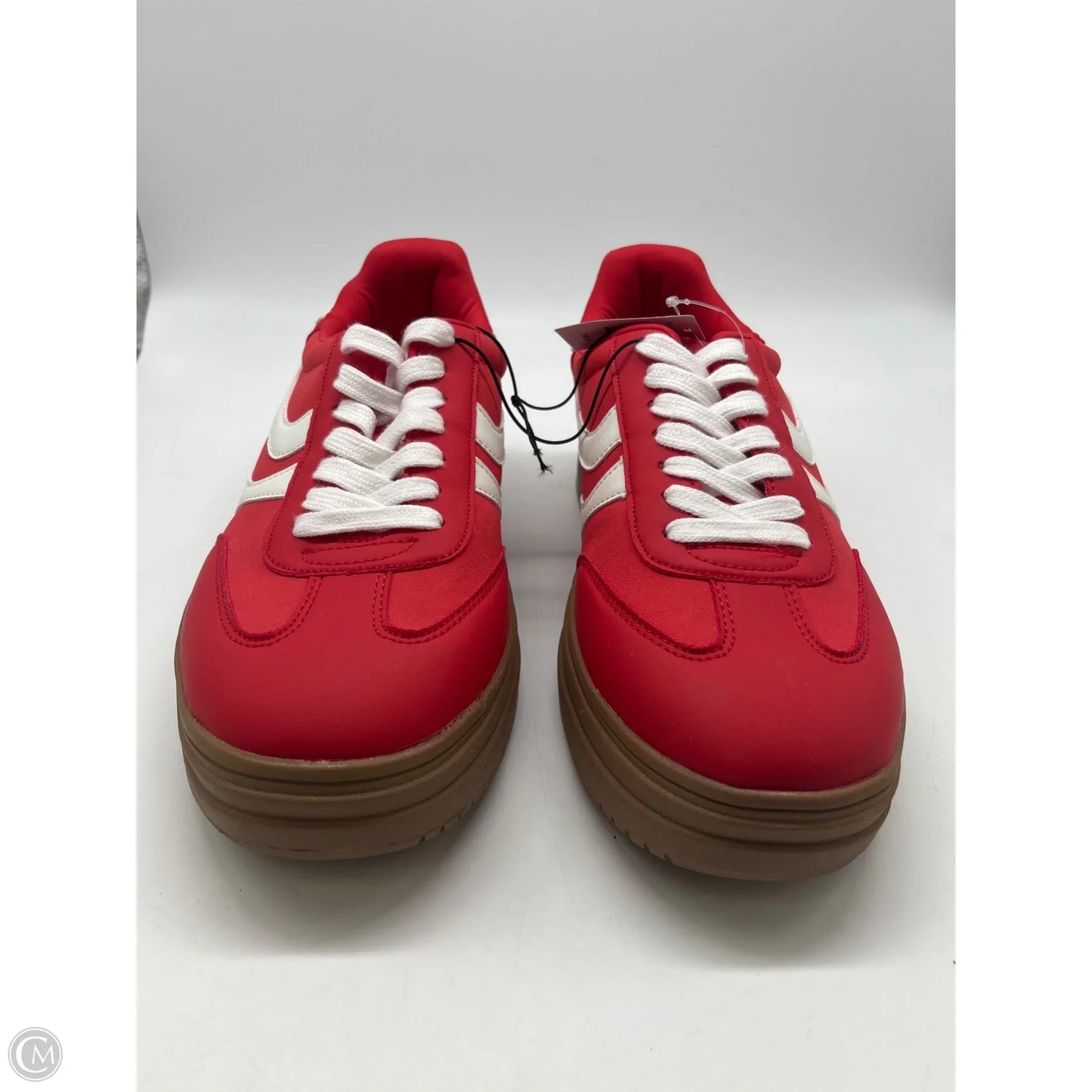 Shoes Sneakers By Torrid In Red, Size: 10.5