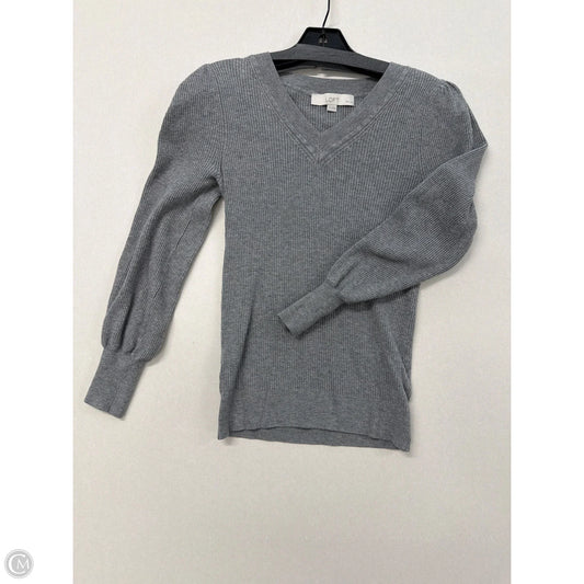 Top Long Sleeve By Loft In Grey, Size: Sp