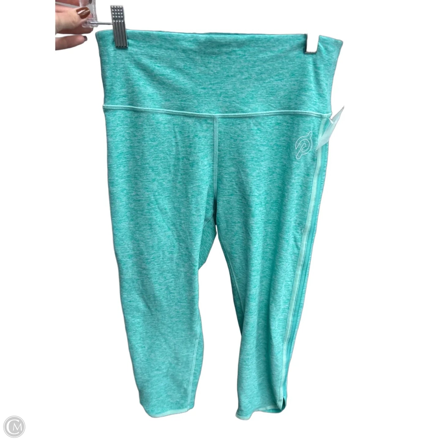 Athletic Leggings By Peloton In Blue, Size: M