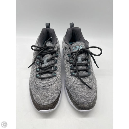 Shoes Athletic By Fila In Grey, Size: 10