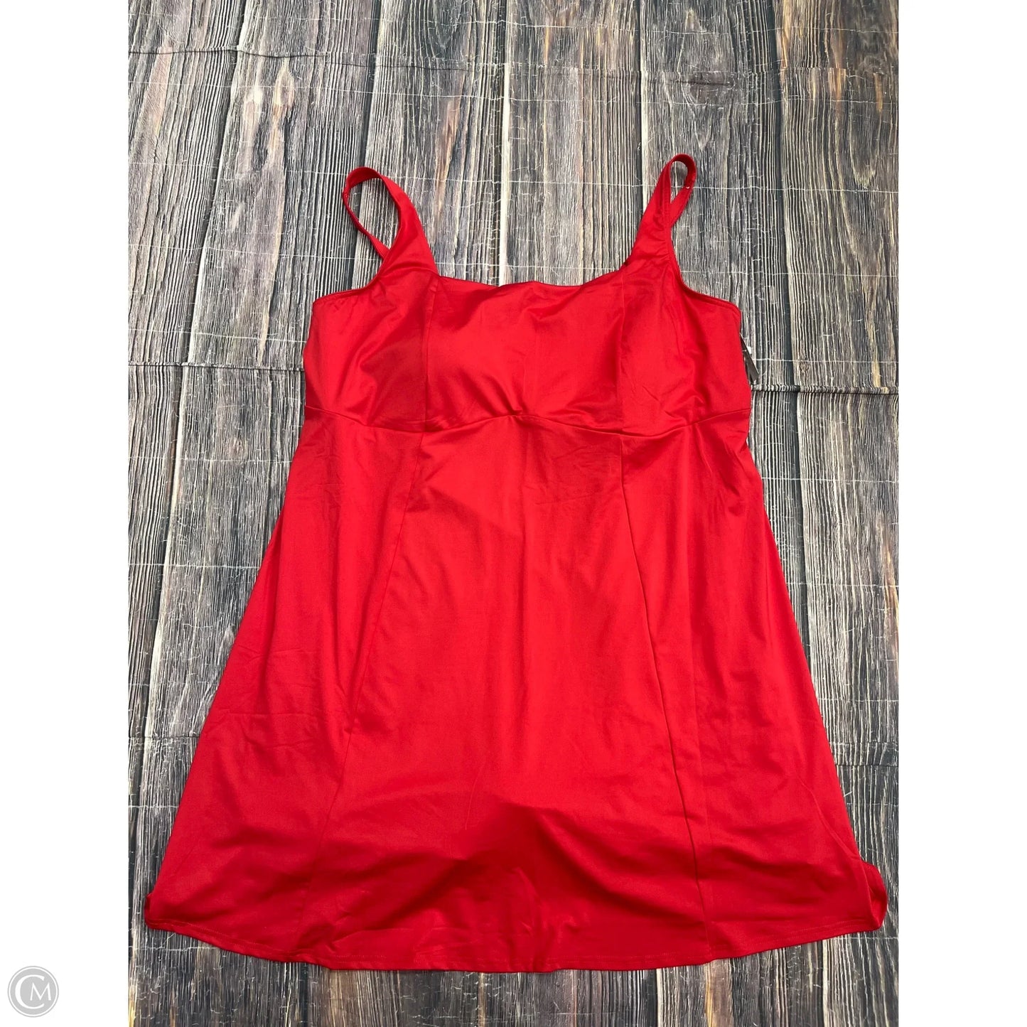 Swimsuit By Clothes Mentor In Red, Size: 2x
