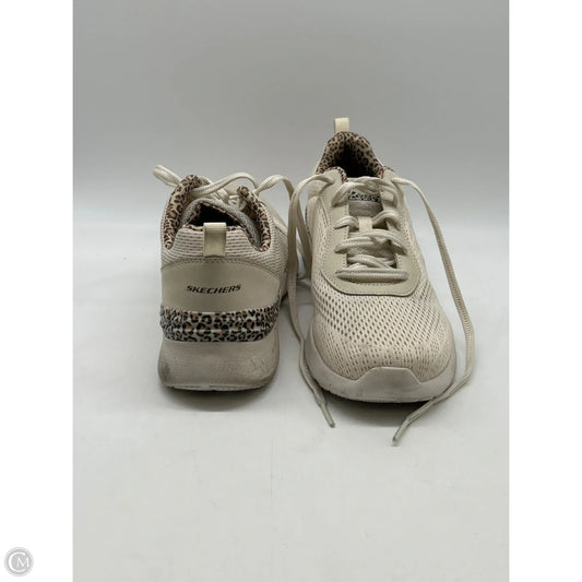 Shoes Athletic By Skechers In Cream, Size: 10