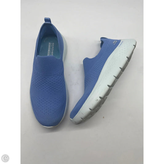 Shoes Athletic By Skechers In Blue, Size: 8.5