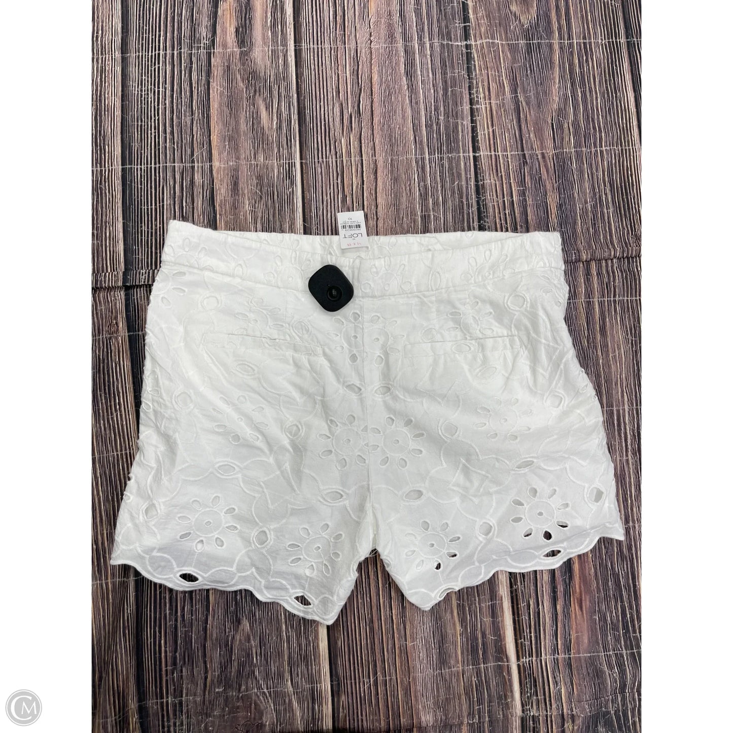 Shorts By Loft In White, Size: 10