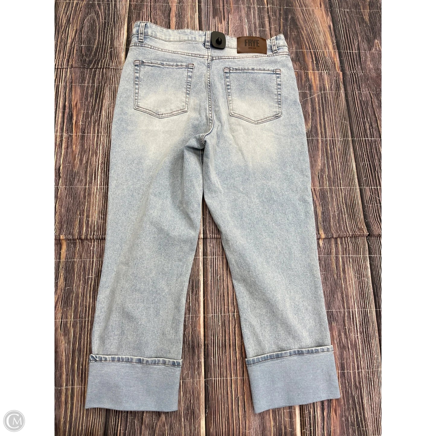 Jeans Designer By Frye In Blue Denim, Size: 10