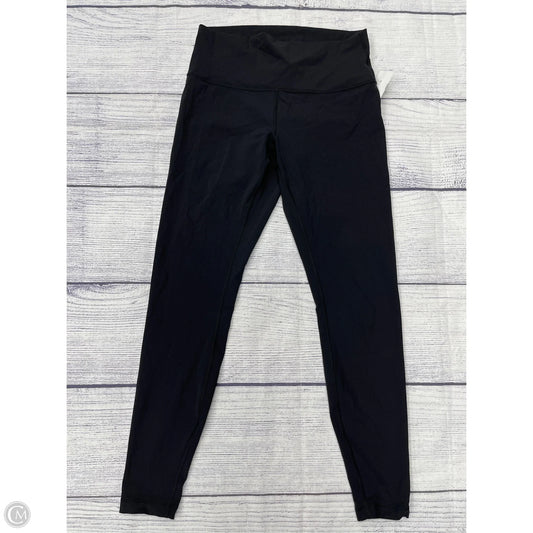 Athletic Leggings By Lululemon In Black, Size: 10