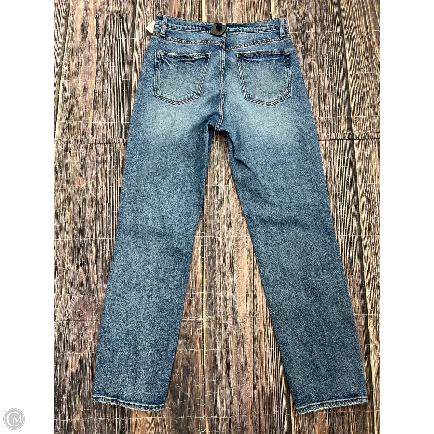 Jeans Straight By Silver In Blue Denim, Size: 4