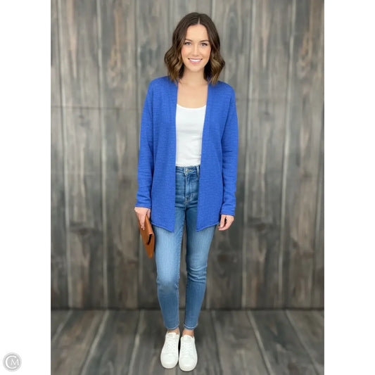 Cardigan Designer By Lilly Pulitzer In Blue, Size: L