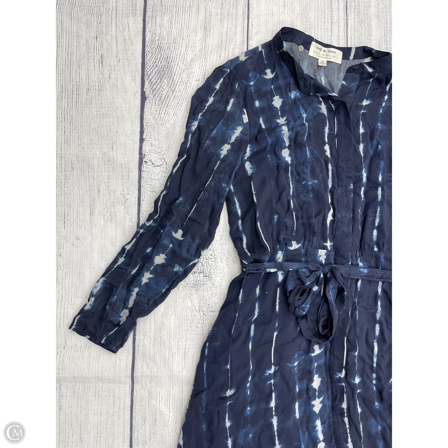 Dress Casual Maxi By Cloth & Stone In Blue, Size: L