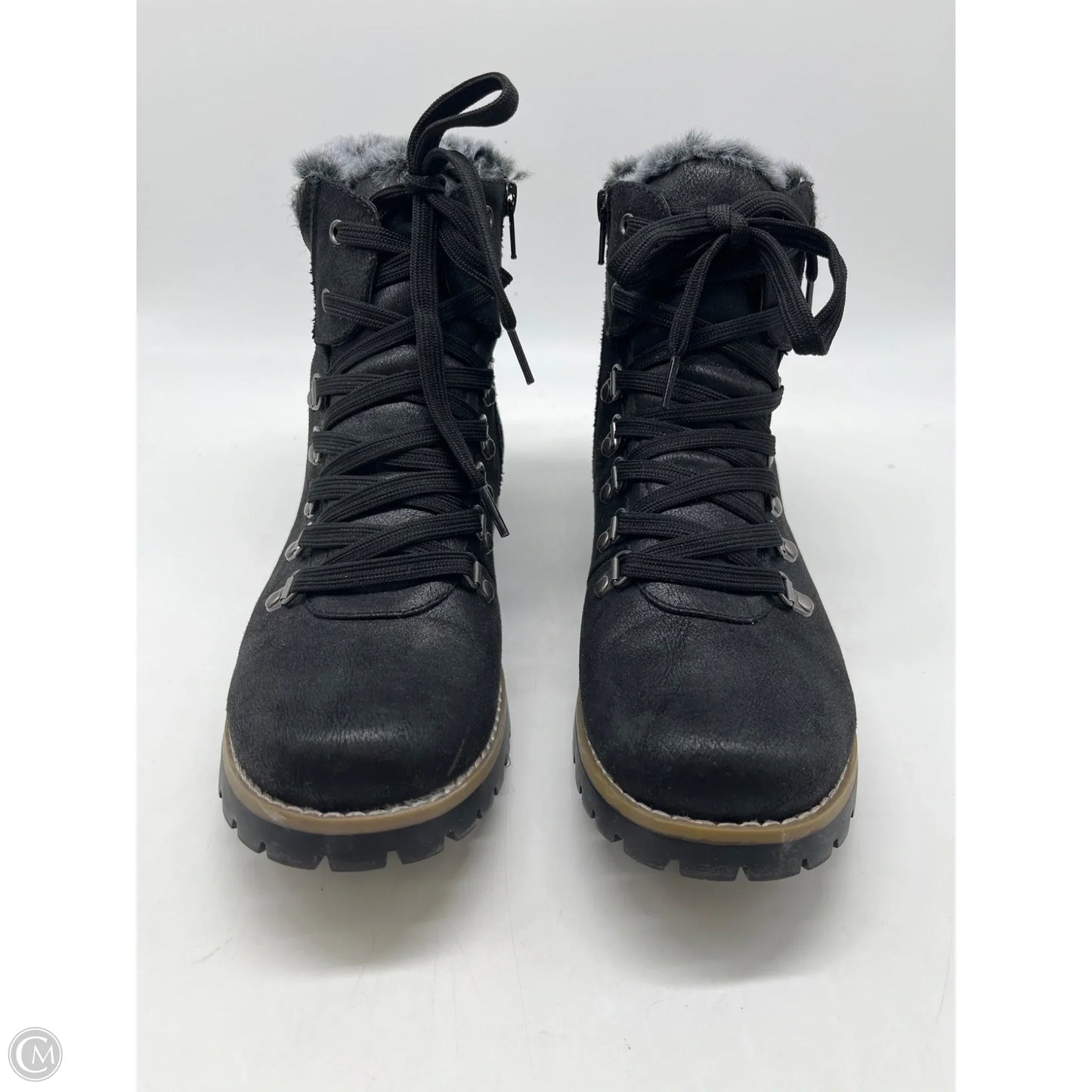 Boots Ankle Heels By Cliffs By White Mountain In Black, Size: 8.5