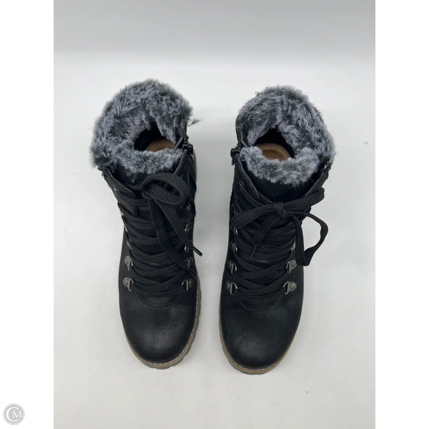 Boots Ankle Heels By Cliffs By White Mountain In Black, Size: 8.5