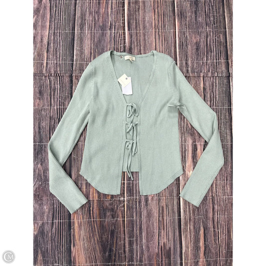 Cardigan By Ultra Flirt In Green, Size: L