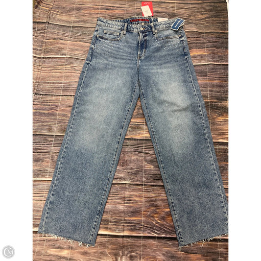 Jeans Wide Leg By Lucky Brand In Blue Denim, Size: 10