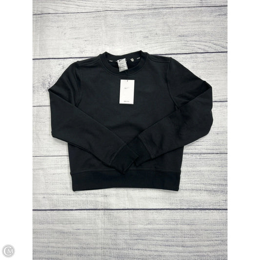 Sweatshirt Crewneck By Nike In Black, Size: Xs