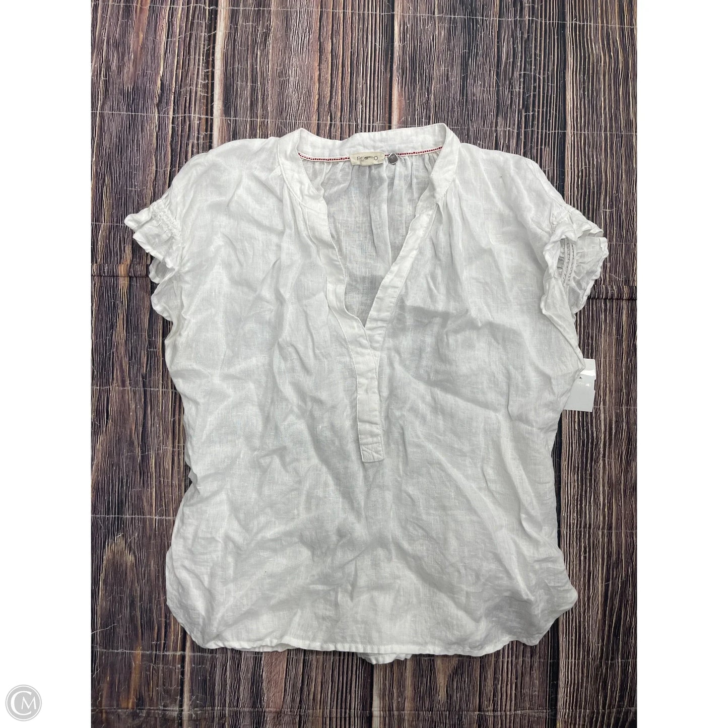 Top Short Sleeve By Pilcro In White, Size: S