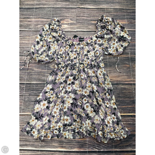 Dress Casual Short By En Saison In Purple, Size: Xs