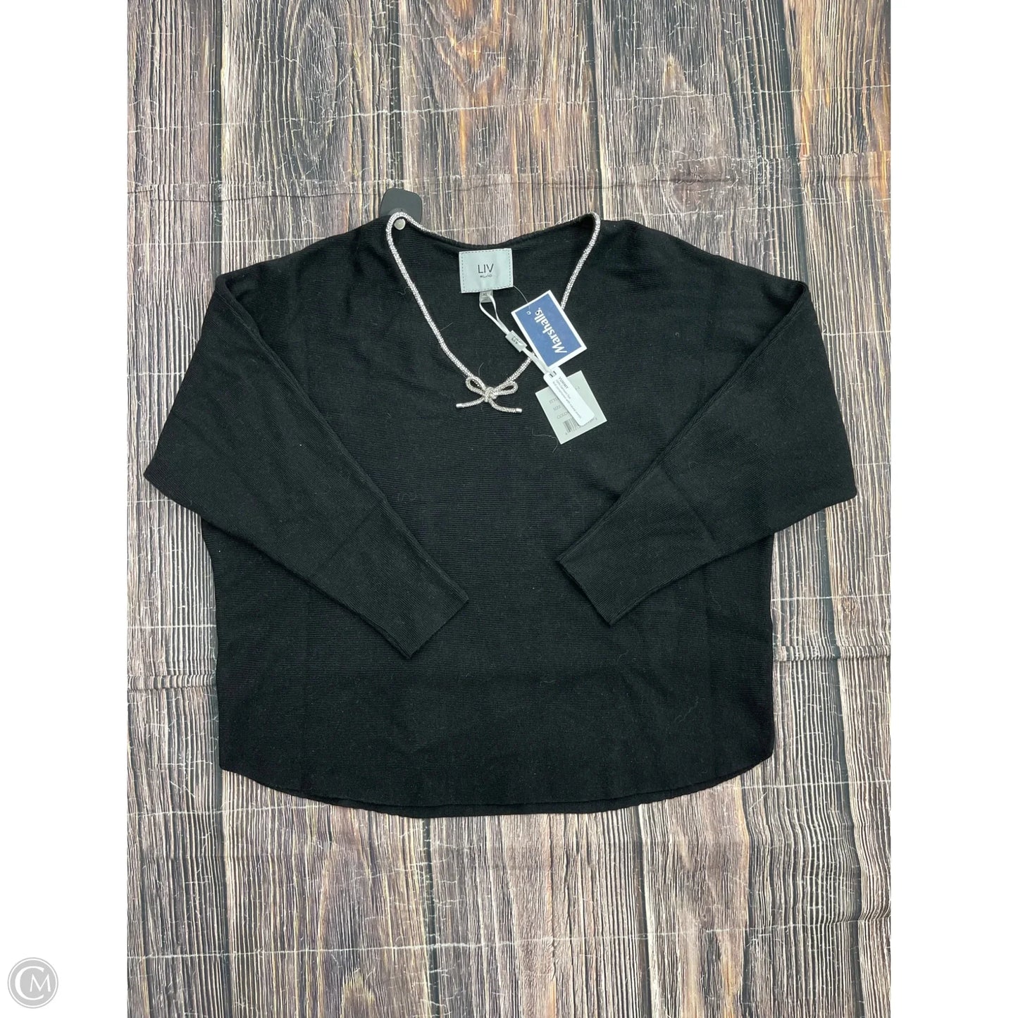 Top Long Sleeve By Clothes Mentor In Black, Size: Xl