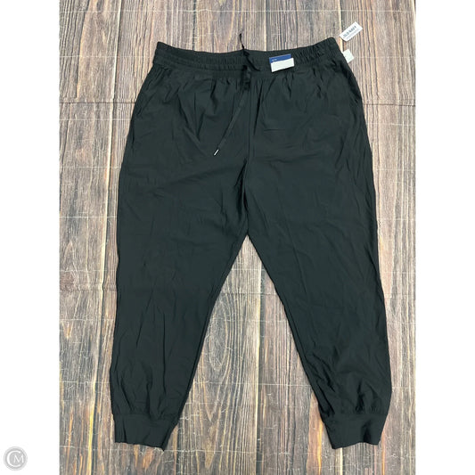 Athletic Pants By Old Navy In Black, Size: Xl