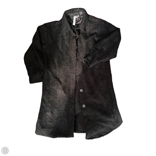 Coat Faux Fur & Sherpa By Grace + Karma In Black, Size: S