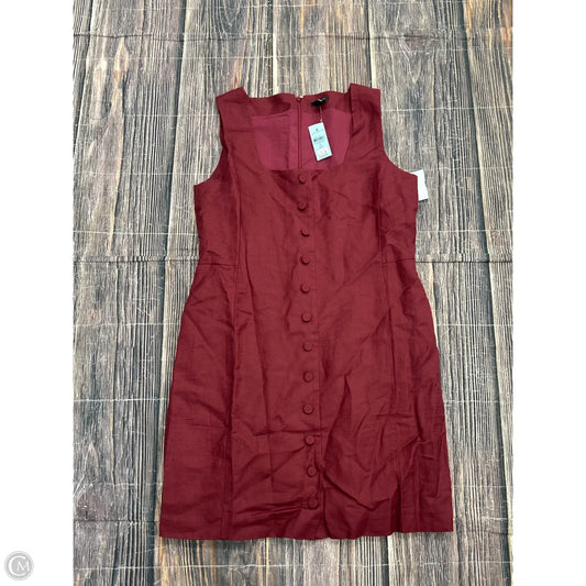 Dress Casual Short By Ann Taylor In Red, Size: 6p