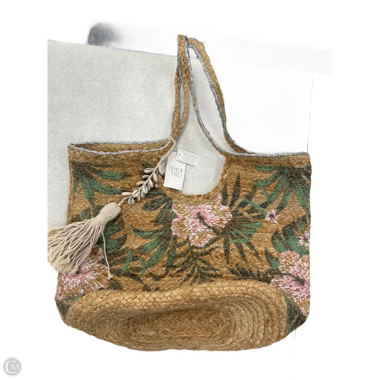 Tote By Time And Tru, Size: Large